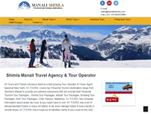Tablet Screenshot of manalishimla.com